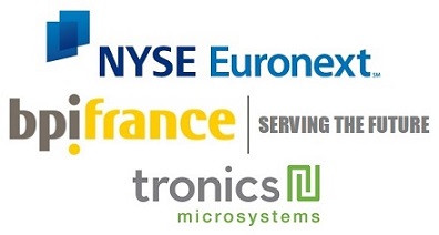 Tronics is selected for inclusion in the « NYSE Alternext Bpifrance Innovation » stock index