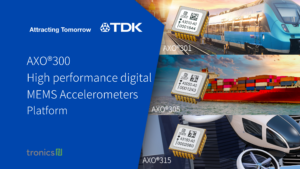 Tronics extends its digital MEMS accelerometers platform