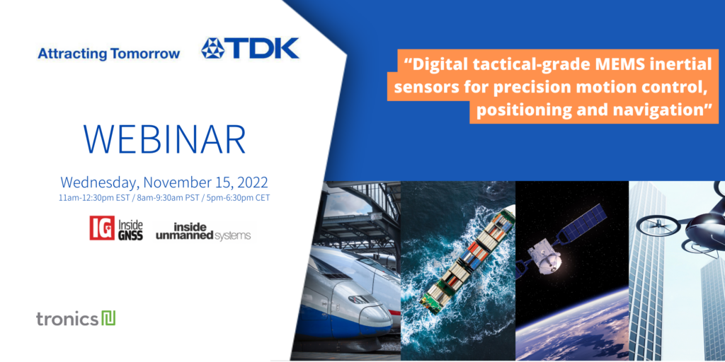 Webinar Tronics x Inside GNSS